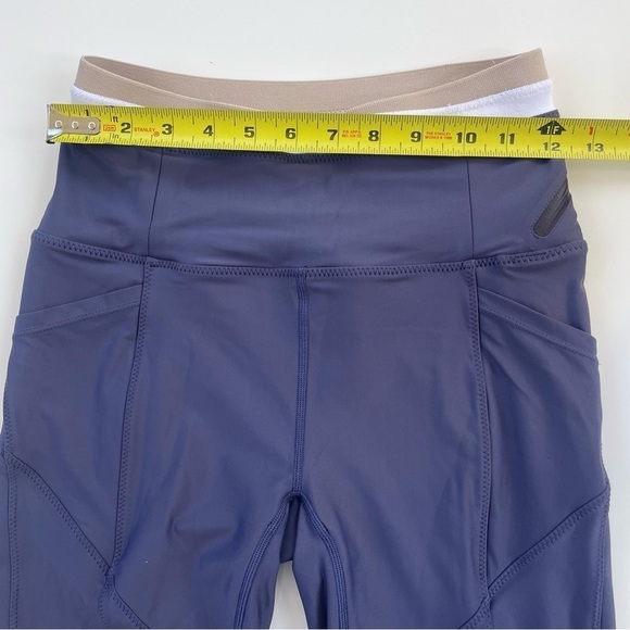 Free People FP Movement Dusty Purple High Rise Ankle Length Leggings Size Small - Picture 6 of 8